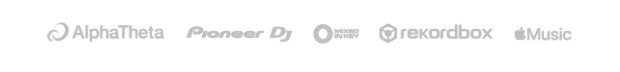 Parceiros oficiais: AlphaTheta, Pioneer DJ, Rekordbox