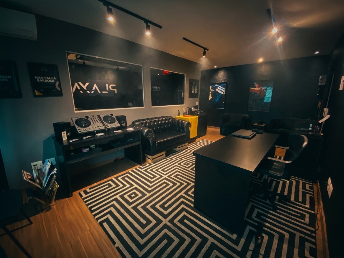 Sala de convivência da PLAYAD