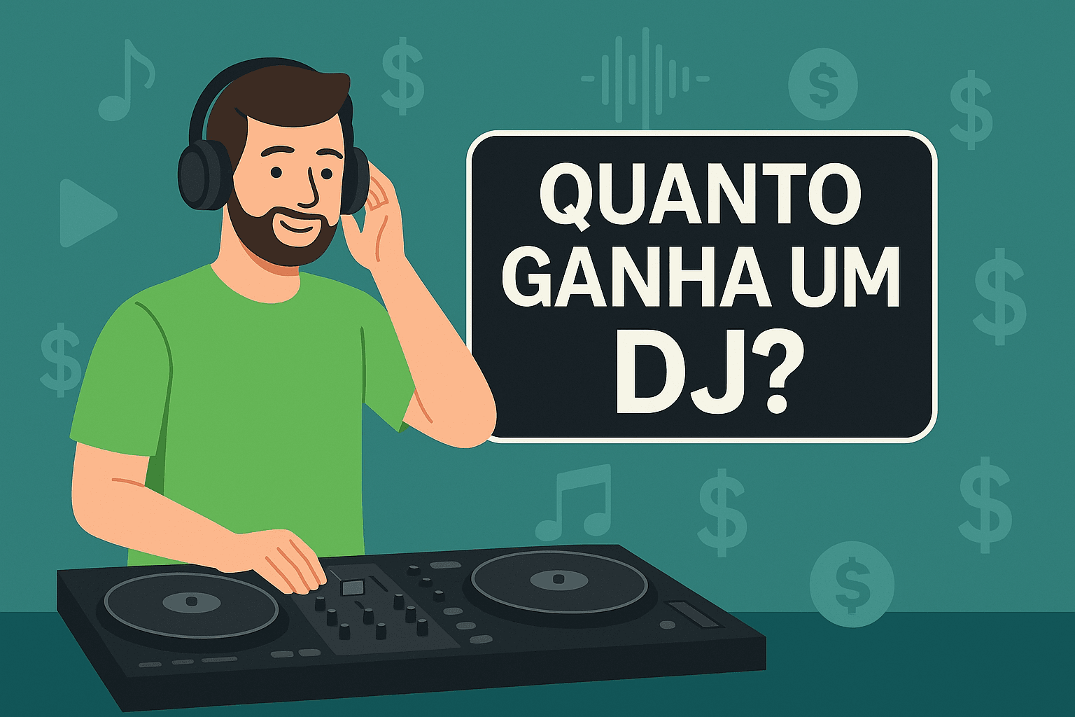 Quanto ganha um DJ iniciante?