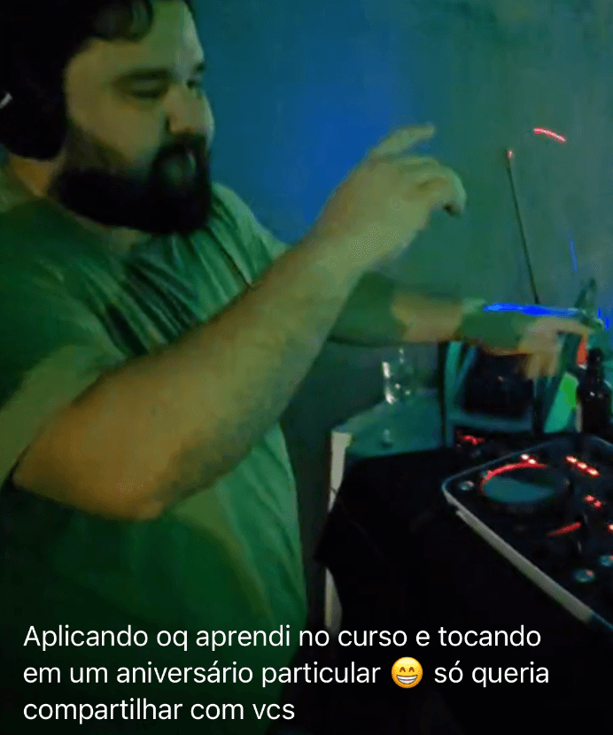 Depoimento de aluno PLAYAD